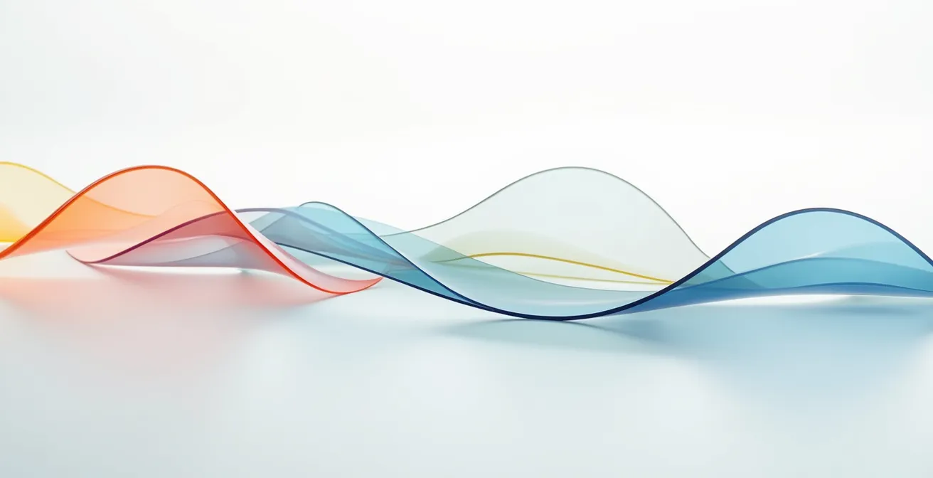 Graphique montrant l'évolution cyclique des prix de l'électricité avec des courbes colorées