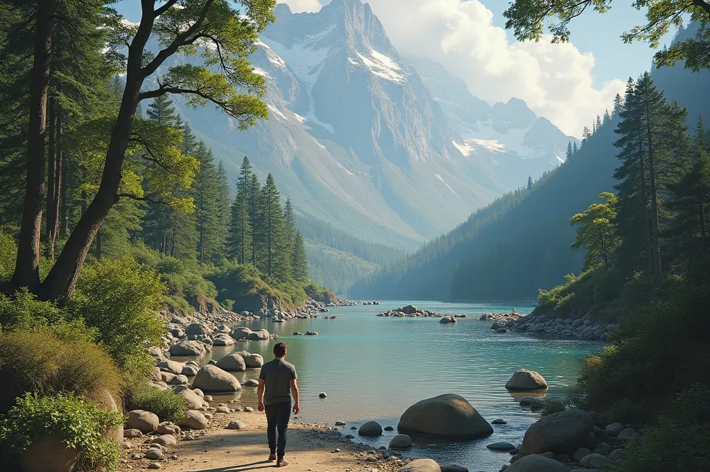 Vue aérienne d'un paysage énergétique moderne